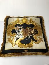 Versace tiger cushion for sale  LONDON
