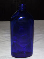 VINTAGE LARGE BLUE MADE IN U.S.A. MEDICINE BOTTLE for sale  Shipping to South Africa