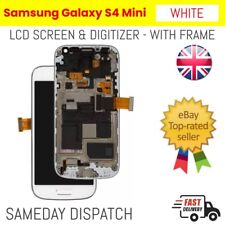 For Samsung Galaxy S4 Mini Replacement Screen LCD Touch Display With Frame White for sale  Shipping to South Africa