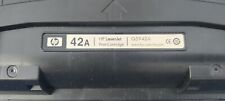 New GENUINE HP 42A Black Toner Cartridge Q5942A No Box Pull Tab Intact for sale  Shipping to South Africa