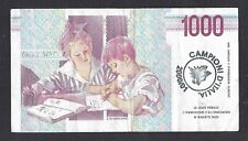 Italia banconota 1000 usato  Roma