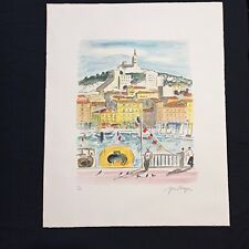 Yves brayer lithographie d'occasion  Rochefort-du-Gard