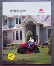 Massey Ferguson 1200 Series Compact Tractors Dealer Sales Brochure for sale  Canada