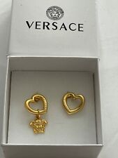 Versace asymetric earrings for sale  LONDON