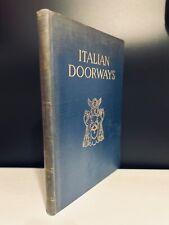 Dibujos y fotografías medidos de puertas italianas de Charles B. McGrew (1929) segunda mano  Embacar hacia Argentina