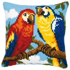 Vervaco parrots cushion for sale  ILKESTON