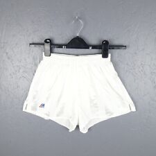 white nylon football shorts for sale  HULL