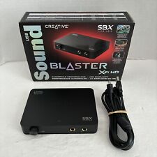 Creative Labs Sound Blaster X-Fi USB Sound Card with Box, used for sale  Shipping to South Africa