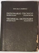Dizionario tecnico inglese usato  Montegrotto Terme