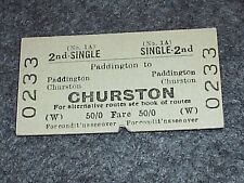 Railway. ticket. 2nd for sale  SLEAFORD