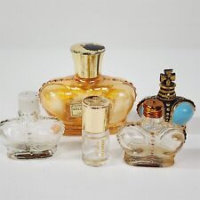 Usado, 5 frascos de perfume vintage Prince Matchabelli vidro vazio decoração vaidade comprar usado  Enviando para Brazil