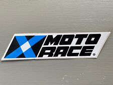 Vintage Moto Race Decal Mitas and Michelin Motorcycle Tires Advertiement for sale  Shipping to South Africa