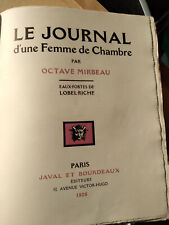 Octave mirbeau journal d'occasion  Dijon