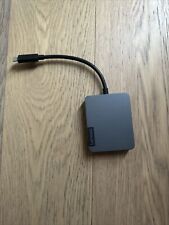 Lenovo USB-C 4-in-1 Travel Hub Gen2, Multiport Adapter f/ USB Type-C Laptops, used for sale  Shipping to South Africa