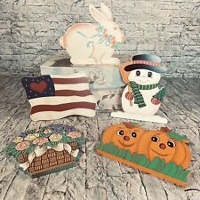 Holiday wooden plaques for sale  Mount Pleasant