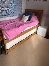 oak bed trundle for sale  CATERHAM