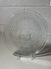 antique platter large crystal for sale  Monticello