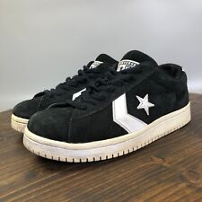 Zapatos de patinaje atléticos bajos para hombre Converse One Star talla 7.5 negros gamuza segunda mano  Embacar hacia Argentina