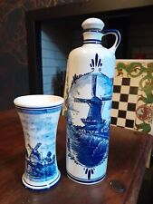 Delft holland decanter for sale  HYDE