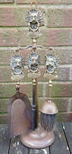 Vintage brass fire for sale  NEWCASTLE UPON TYNE