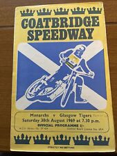 Speedway programme coatbridge for sale  BURTON-ON-TRENT