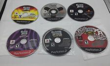 Guitar Hero Playstation 2 Bundle Lot x6 PS2 World Tour, Rocks the 80's 1 2 3  for sale  Shipping to South Africa