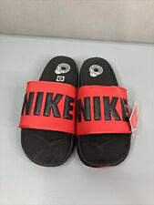 Sandalias Nike OffCourt Slide negras/negras rojas universitarias BQ4639-002 para hombre talla 9 segunda mano  Embacar hacia Mexico