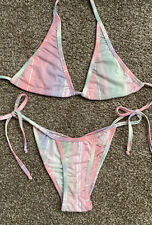 Sexy Custom Made McQueeney Scrunchy Butt Bikini S, used for sale  Shipping to South Africa