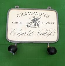 Ganchos de parede decorativos vintage aparência champanhe carta branca C Agard,de Nard & Cie comprar usado  Enviando para Brazil