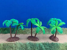 Conjunto de 3 palmeiras de plástico miniatura sem marca 4" de altura (sem caixa) comprar usado  Enviando para Brazil