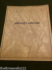 ORIGINAL SHEET MUSIC - DEBUSSY - GOLLIWOGG'S CAKE-WALK - PIANO SOLO for sale  SUDBURY