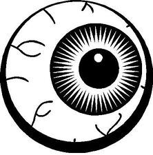 EYE EYEBALL CAR DECAL STICKER for sale  Shipping to South Africa