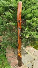 AUTHENTIC Australian HANDMADE Wooden Didgeridoo - KEY G - DHALA 41" Hand-Painted for sale  Shipping to South Africa