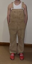 Vintage Dickies Canvas Dungarees Overalls Workwear Coveralls (Model 6 ft, 82kg) for sale  Shipping to South Africa