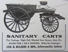 1917 sanitary carts for sale  Clinton