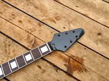 3 x 3 mástiles de guitarra de repuesto encuadernación perlada trastes de acero negro escala 25,5 mástil segunda mano  Embacar hacia Argentina
