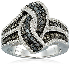 Lindo anel folheado a prata 925 zircão cúbico joias de casamento presentes femininos tamanho 6-10 comprar usado  Enviando para Brazil