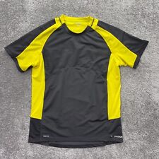 Usado, Camisa Diadora para Hombre XL Gris Amarillo Diligente Diadry Fútbol Camiseta Bolsillo Correr segunda mano  Embacar hacia Argentina