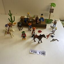 Playmobil cowboys indians for sale  SUDBURY