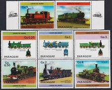 Paraguay 1984 treni usato  Trambileno