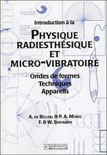 Introduction physique radiesth d'occasion  Expédié en Belgium