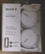 Auriculares Sony Mdr-Zx110Ap blancos sin probar , usado segunda mano  Embacar hacia Argentina