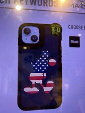 DISNEY PARKS Mickey Mouse Americana 3D IPHONE 13/14 caso comprar usado  Enviando para Brazil