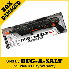 Damaged Box Authentic BUG-A-SALT Black CAMOFLY 2.5 Insect Eradication Salt Gun, used for sale  Santa Monica