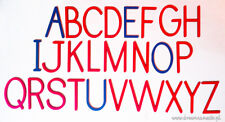 Używany, ruchomy alfabet ANGIELSKI duże litery 26 szt. Montessori na sprzedaż  PL