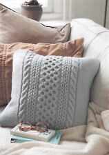 Knitting pattern cushion for sale  NORWICH