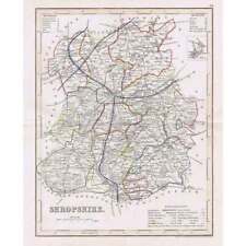 Shropshire antique map for sale  GLASGOW