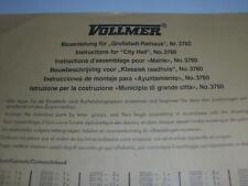 Vollmer 3760 bauanleitung gebraucht kaufen  Langenhagen