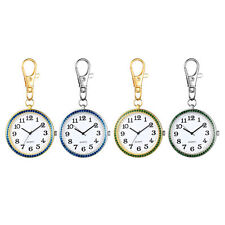Usado, Mosquetão clip-on algarismos arábicos mochila ao ar livre chaveiro quartzo relógio enfermeira comprar usado  Enviando para Brazil