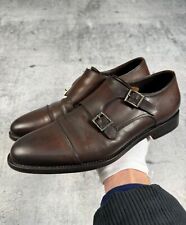 Santoni leather monk d'occasion  Expédié en Belgium